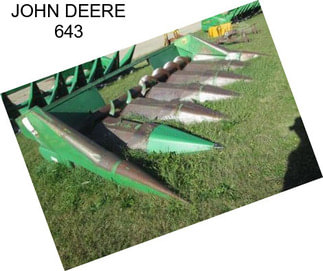 JOHN DEERE 643