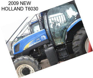 2009 NEW HOLLAND T6030