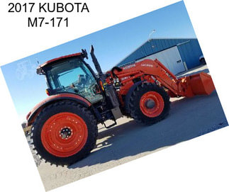 2017 KUBOTA M7-171