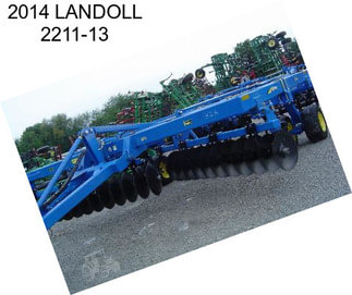 2014 LANDOLL 2211-13