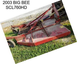 2003 BIG BEE SCL760HD