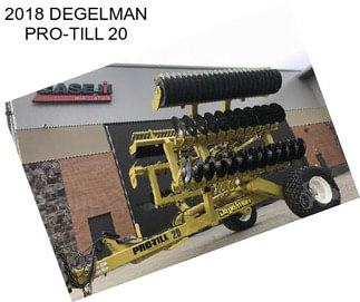 2018 DEGELMAN PRO-TILL 20