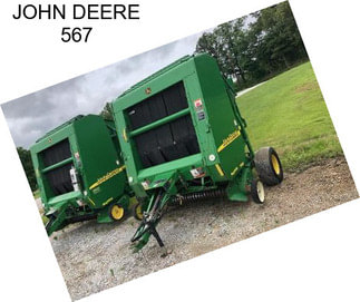 JOHN DEERE 567