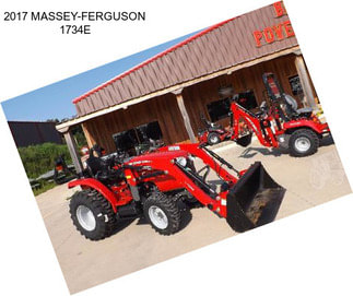 2017 MASSEY-FERGUSON 1734E