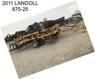 2011 LANDOLL 875-25