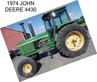 1974 JOHN DEERE 4430