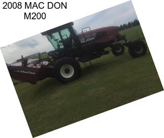 2008 MAC DON M200