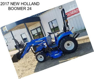 2017 NEW HOLLAND BOOMER 24