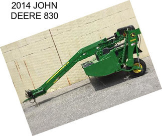 2014 JOHN DEERE 830