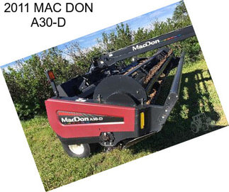2011 MAC DON A30-D