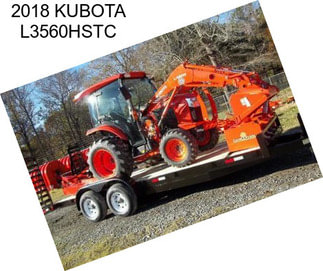 2018 KUBOTA L3560HSTC