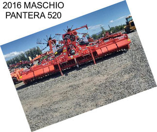 2016 MASCHIO PANTERA 520