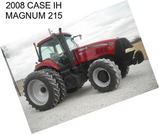 2008 CASE IH MAGNUM 215