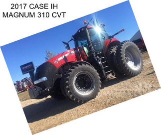 2017 CASE IH MAGNUM 310 CVT