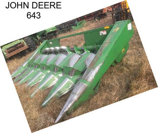 JOHN DEERE 643