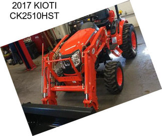 2017 KIOTI CK2510HST