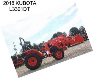 2018 KUBOTA L3301DT