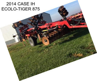 2014 CASE IH ECOLO-TIGER 875