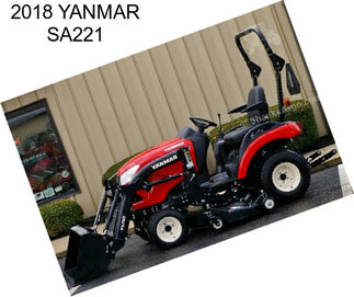 2018 YANMAR SA221