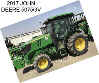 2017 JOHN DEERE 5075GV