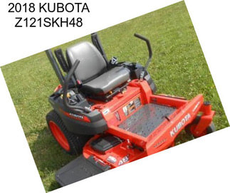 2018 KUBOTA Z121SKH48