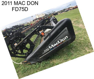 2011 MAC DON FD75D