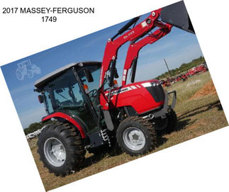 2017 MASSEY-FERGUSON 1749