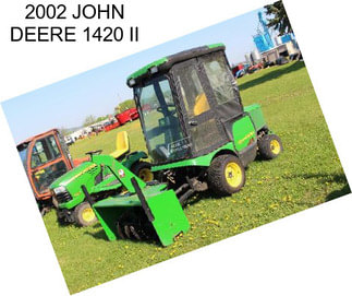 2002 JOHN DEERE 1420 II