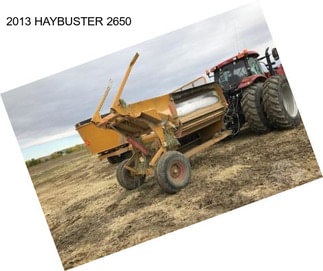 2013 HAYBUSTER 2650