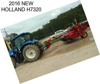 2016 NEW HOLLAND H7320