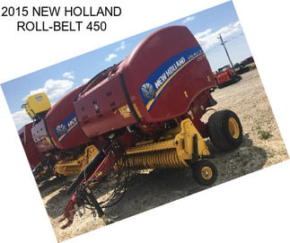 2015 NEW HOLLAND ROLL-BELT 450