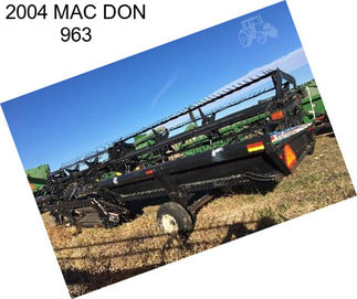 2004 MAC DON 963