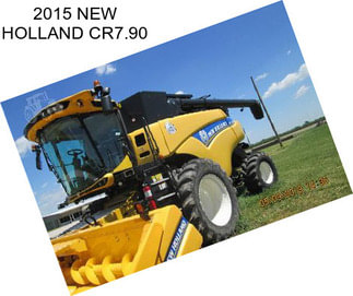 2015 NEW HOLLAND CR7.90