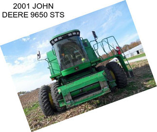 2001 JOHN DEERE 9650 STS