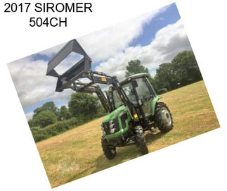 2017 SIROMER 504CH