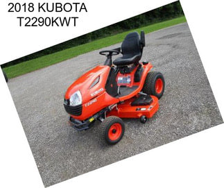 2018 KUBOTA T2290KWT
