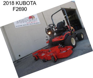 2018 KUBOTA F2690