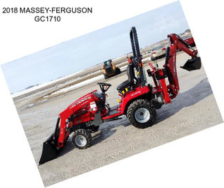 2018 MASSEY-FERGUSON GC1710