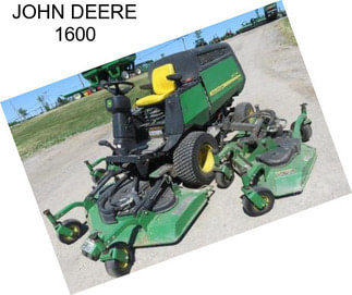 JOHN DEERE 1600