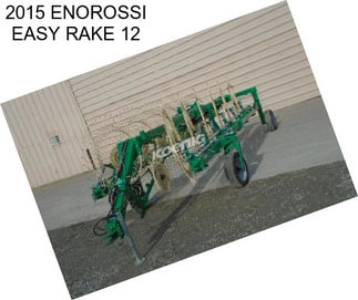 2015 ENOROSSI EASY RAKE 12