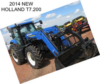 2014 NEW HOLLAND T7.200