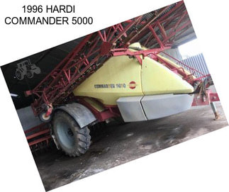 1996 HARDI COMMANDER 5000
