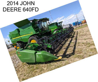 2014 JOHN DEERE 640FD