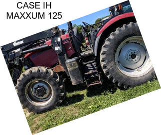 CASE IH MAXXUM 125