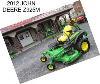 2012 JOHN DEERE Z925M