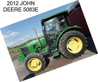 2012 JOHN DEERE 5083E