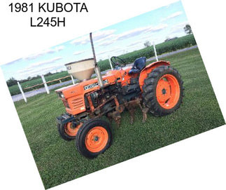 1981 KUBOTA L245H