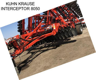 KUHN KRAUSE INTERCEPTOR 8050