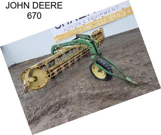 JOHN DEERE 670