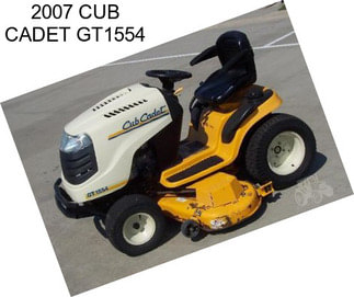 2007 CUB CADET GT1554